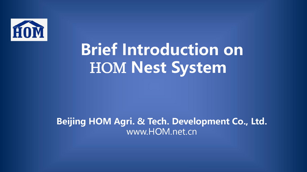 HOM Mechanical Nest System-To Fred
